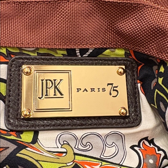 JPK Paris 75 Nylon Hobo Tote π€π§‘π€ - Picture 5 of 8